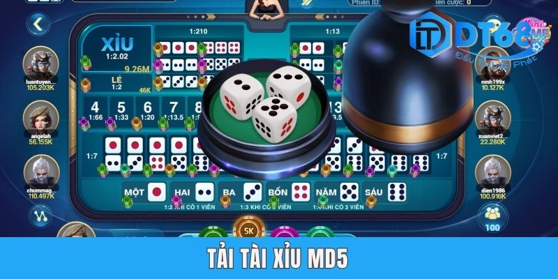 Tải Tài Xỉu MD5 - Hướng Dẫn Cài Đặt Game Đầy Đủ Từ DT68